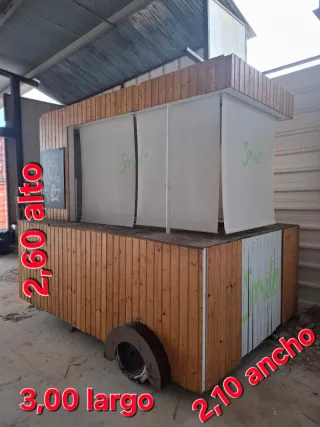 Módulo Food Truck Madera