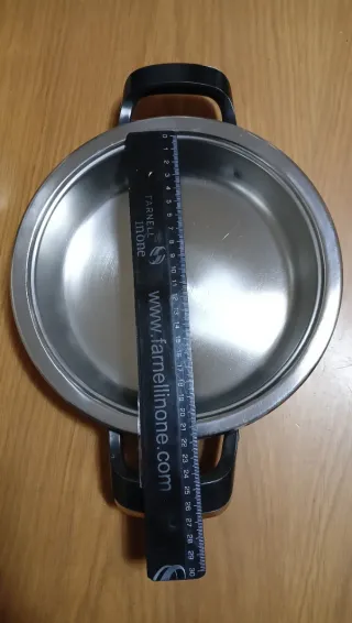 Olla AMC 20x11 y 20x6 cm Termostato visiotherm