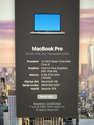 MacBook Pro 2018