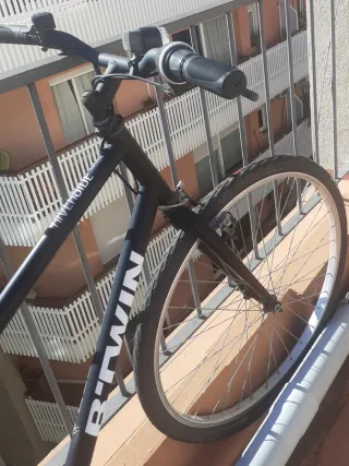 Bicicleta Btwin Riverside Negra