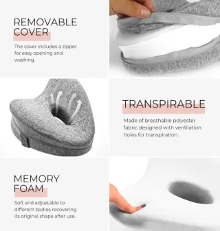 Almohada ergonómica para rodillas