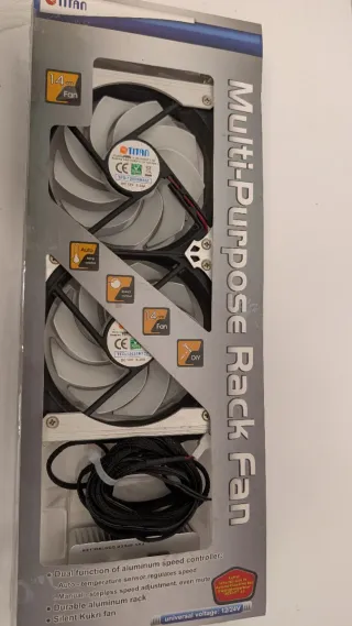 Ventiladores Titan 12cm 12V