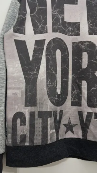 Jersey Kiabi New York City Gris