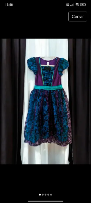 Disfraz Bruja talla 9 años