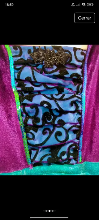 Disfraz Bruja talla 9 años