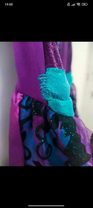 Disfraz Bruja talla 9 años