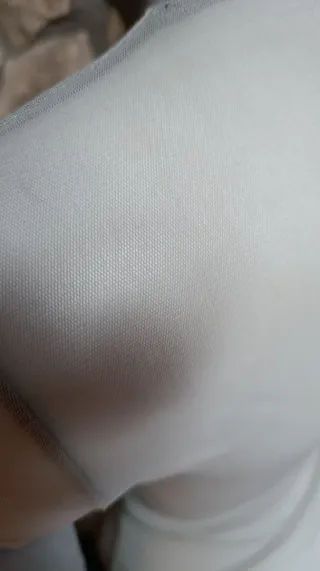 Top Transparente Y2K Vintage Gris