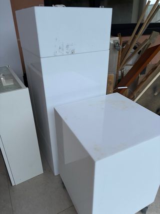 Lámpara Cubo Blanca