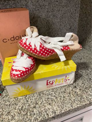 Vendo zapatillas de espartos
