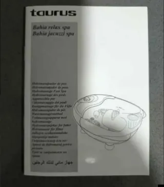 Hidromasajeador de pies Taurus