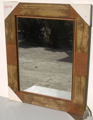 Espejo Marco Madera y Cristal