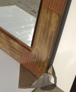 Espejo Marco Madera y Cristal