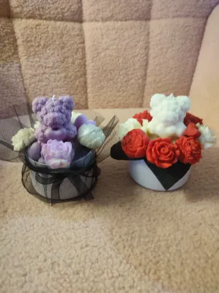 Velas artesanales decoradas