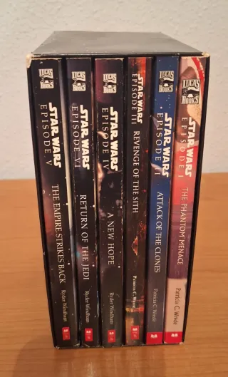 Libros Star Wars, episodios I a VI