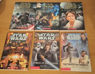 Libros Star Wars, episodios I a VI