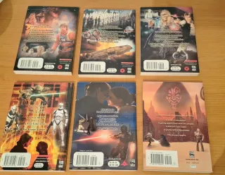 Libros Star Wars, episodios I a VI