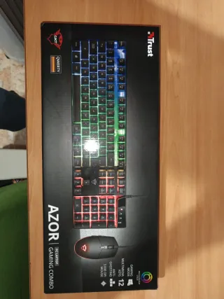 Teclado y Ratón Gaming Trust GXT Azor Gaming Combo