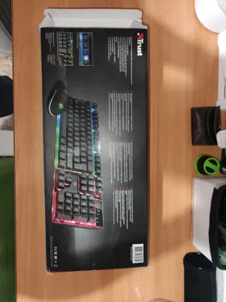 Teclado y Ratón Gaming Trust GXT Azor Gaming Combo