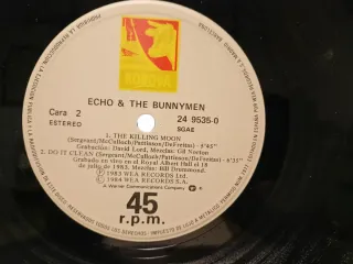 Vinilo Echo & The Bunnymen The Killing Moon