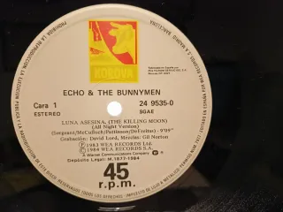 Vinilo Echo & The Bunnymen The Killing Moon