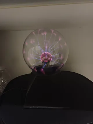 Lámpara Plasma Decorativa Efecto Rayos