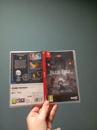 Blue Fire Nintendo Switch