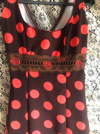 Traje Flamenca Niña Molina 12-13 años T.32-34