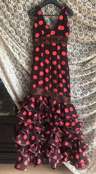 Traje Flamenca Niña Molina 12-13 años T.32-34