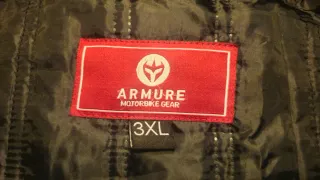Chaqueta para Moto Armure con protección integral.