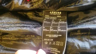 Chaqueta para Moto Armure con protección integral.