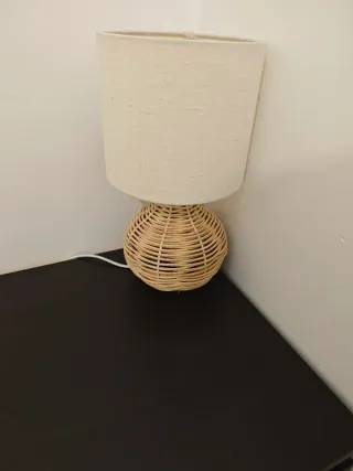 Mesita de noche Ikea negra