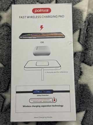 Cargador Inalámbrico Polmxs 15W QC 3.0