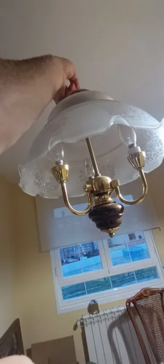 Lámparas antiguas. Se venden por separado o juntas