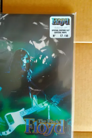 Vinilo Pink Floyd Newcastle 1974 3LP Crystal Vinyl