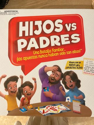 Juego de mesa Hijos vs Padres