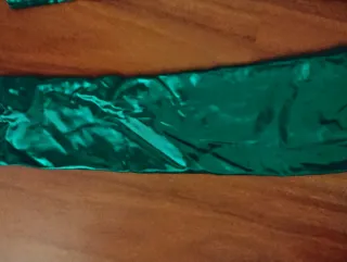 Pantalones verdes brillantes disfraz