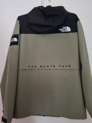 Chaqueta The North Face Negra y Verde Talla XL