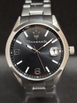 Reloj Maserati Attrazione 43mm Acero Hombre