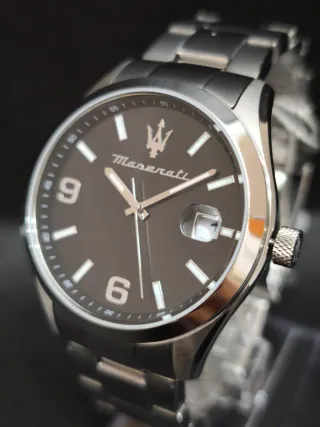 Reloj Maserati Attrazione 43mm Acero Hombre