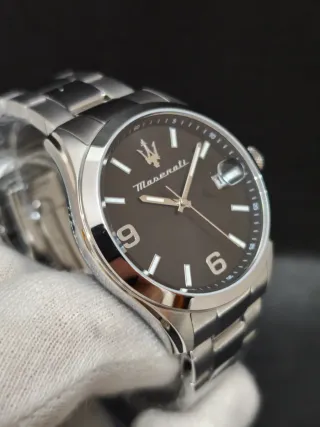 Reloj Maserati Attrazione 43mm Acero Hombre