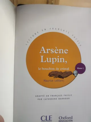 ArseneLupinLe bouchon de cristal,en francés conDVD