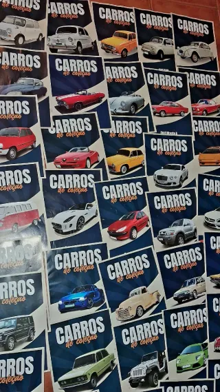 42 Fascículos Carros de Coleção - Lote