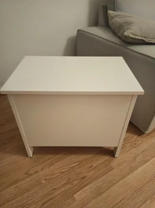 Banco Almacenamiento Ikea Silverån Blanco