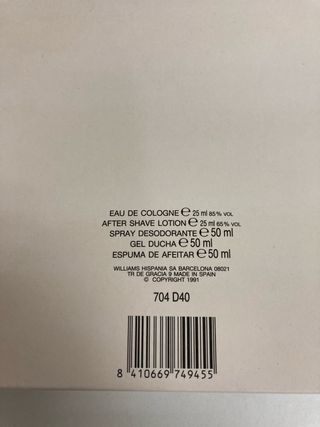 Set Perfume Williams Sport