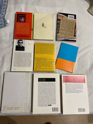Lote 9 libros