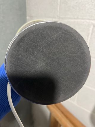 Lámparas de mesita de noche plateadas