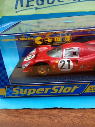 Superslot Ferrari 330 P4 Le Mans 1967 scalextric