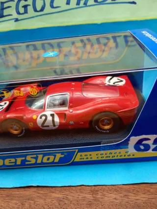 Superslot Ferrari 330 P4 Le Mans 1967 scalextric