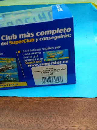 Superslot Ferrari 330 P4 Le Mans 1967 scalextric