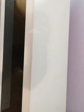 Mueble TV/Habitación Blanco y Negro